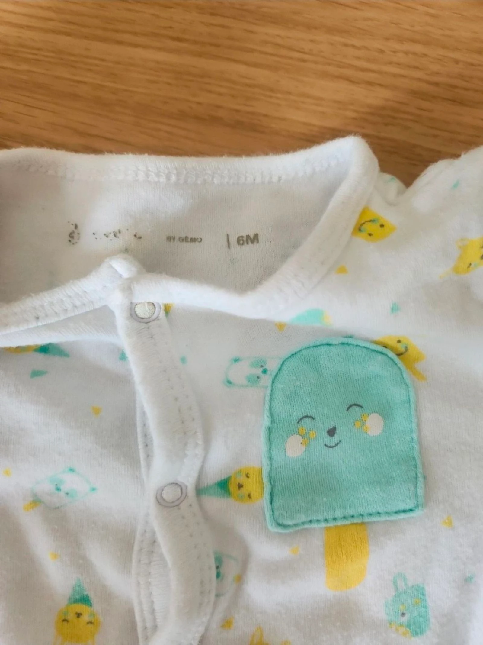 Pijama leve Gémo unissex / 6Meses – photo 3